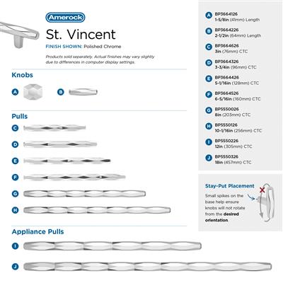 St. Vincent Cabinet Knob