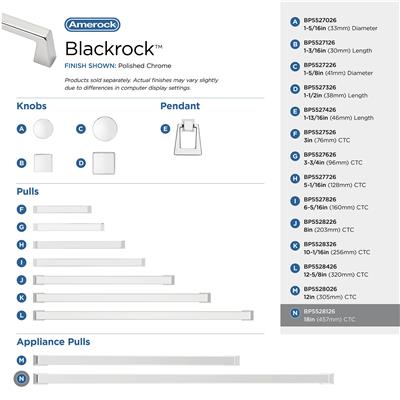 Blackrock Appliance Pull
