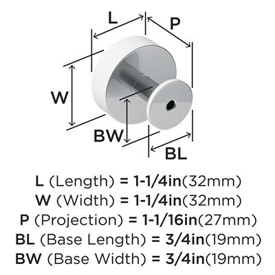 Radius Cabinet Knob