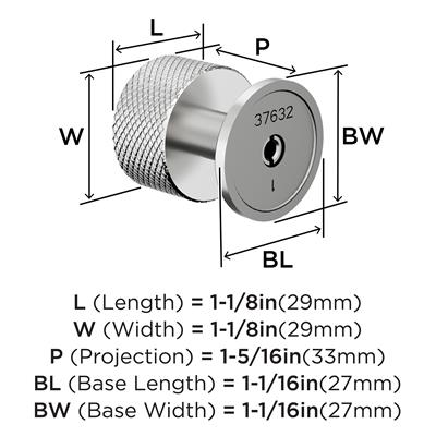Balata Cabinet Knob