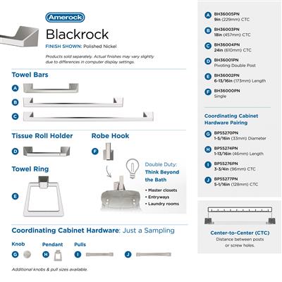 Blackrock Towel Bar