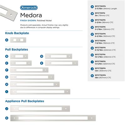 Medora Appliance Pull Backplate
