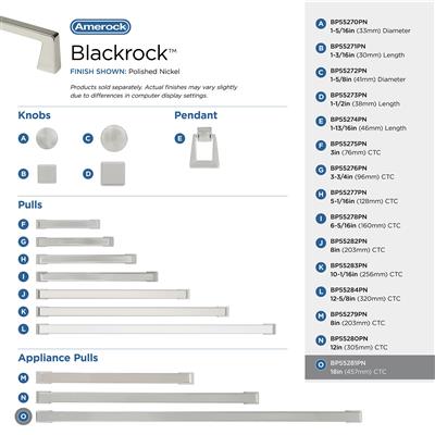 Blackrock Appliance Pull