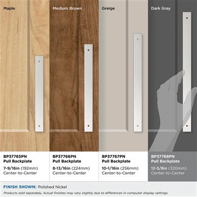 Ladera Cabinet Pull Backplate