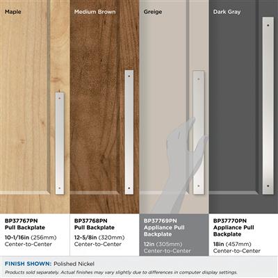Ladera Appliance Pull Backplate