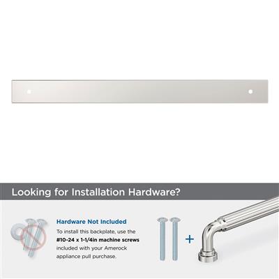Ladera Appliance Pull Backplate