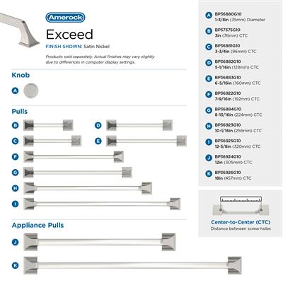 Exceed Appliance Pull | Amerock