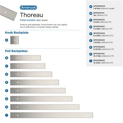Thoreau Backplate