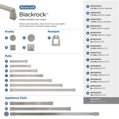 Blackrock Appliance Pull
