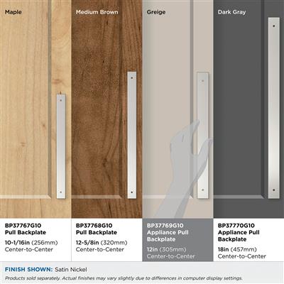 Ladera Appliance Pull Backplate