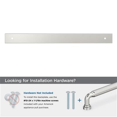 Ladera Appliance Pull Backplate