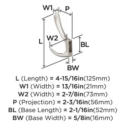 Finesse Decorative Wall Hook | Amerock