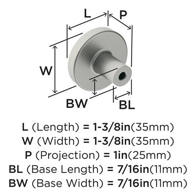 Versa Cabinet Knob | Amerock