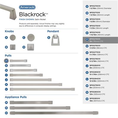 Blackrock Cabinet Pull