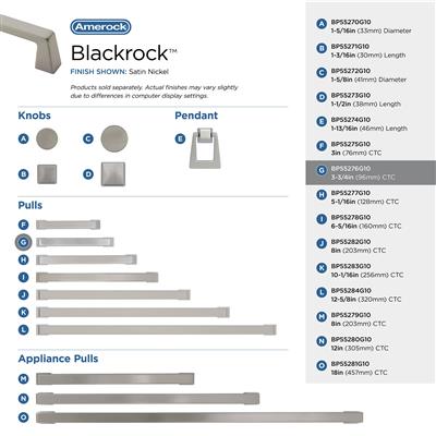 Blackrock Cabinet Pull