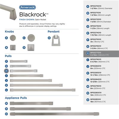 Blackrock Cabinet Pull