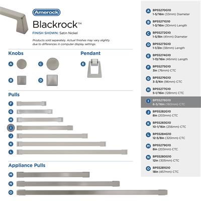 Blackrock Cabinet Pull