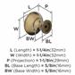 Edona Cabinet Knob