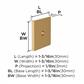 Ladera Cabinet Knob Backplate