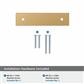 Ladera Cabinet Pull Backplate
