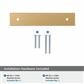Ladera Cabinet Pull Backplate