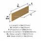 Ladera Cabinet Pull Backplate