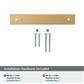 Ladera Cabinet Pull Backplate
