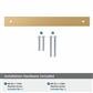 Ladera Cabinet Pull Backplate