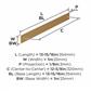 Ladera Cabinet Pull Backplate