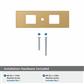 Medora Cabinet Knob Backplate