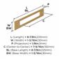Medora Cabinet Pull Backplate