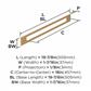 Medora Appliance Pull Backplate