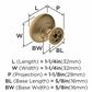 Edona Cabinet Knob