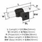 Glacio Premium Bar Cabinet Knob