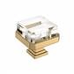 Glacio Premium Square Cabinet Knob