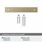 Ladera Cabinet Pull Backplate