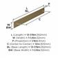 Ladera Appliance Pull Backplate