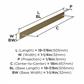 Ladera Appliance Pull Backplate