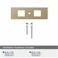 Medora Cabinet Knob Backplate