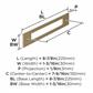 Medora Cabinet Pull Backplate