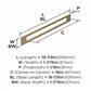 Medora Appliance Pull Backplate