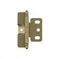 3/4 inch (19mm) Door Thickness Full Inset, Full Wrap, Ball Tip Hinge - 1 Pack