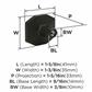 Carrione™ Rectangle Knob