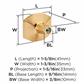 Carrione™ Rectangle Knob