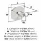 Carrione™ Rectangle Knob