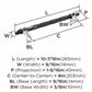 Carrione™ Cabinet Pull
