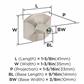 Carrione™ Rectangle Knob