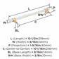 Carrione™ Cabinet Pull