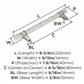 Carrione™ Cabinet Pull