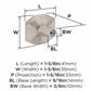 Carrione™ Rectangle Knob